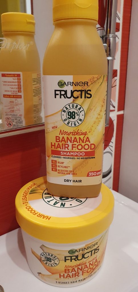 Garnier banana Hair Food šampon