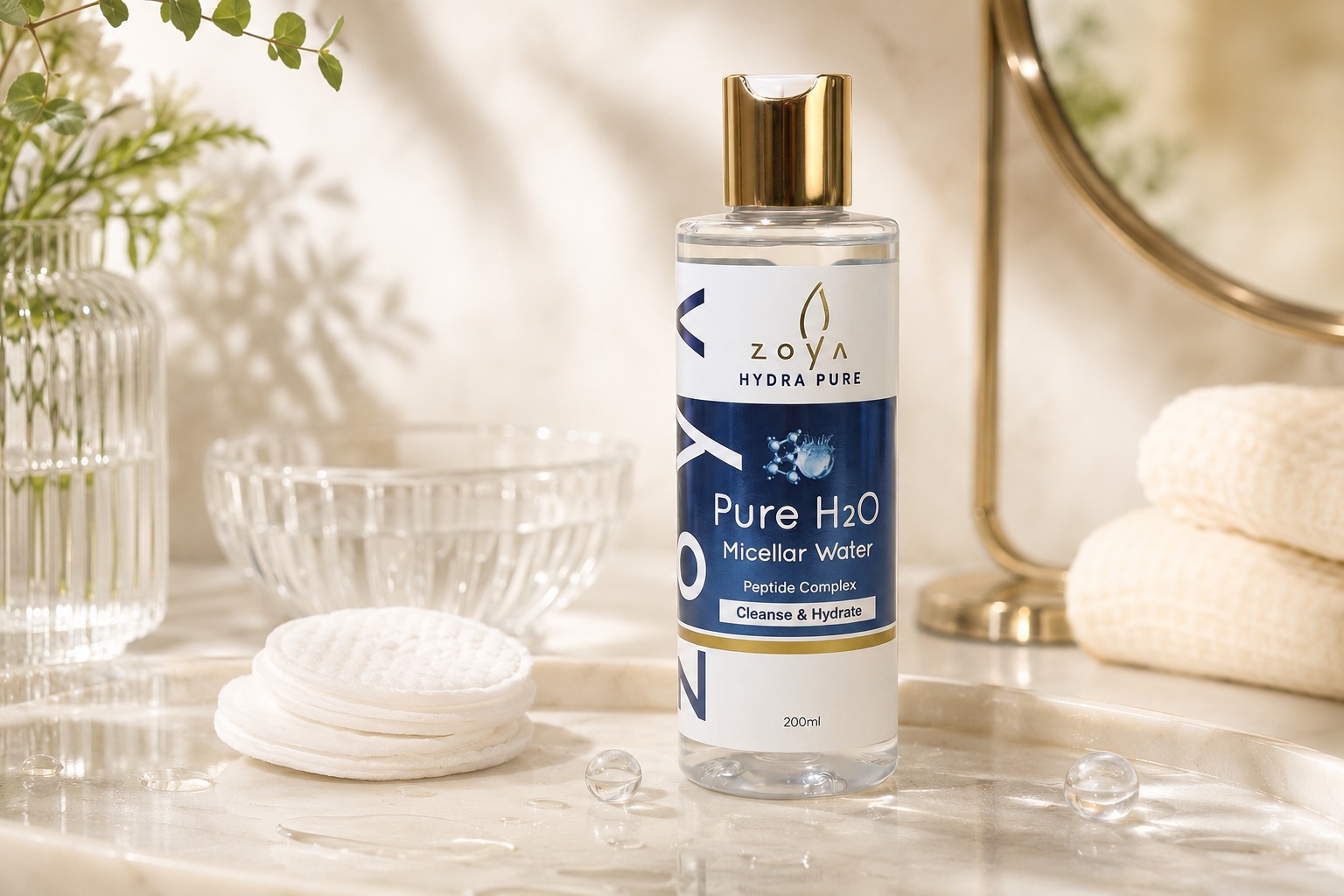 zoya micelarna voda hidra pure H2O